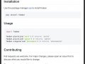 Writing a README