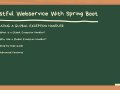 Mastering Restful Webservices: Part 9— Creating a Global Exception Handler in Spring Boot