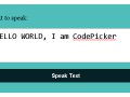 Speak Your Words: A Beginner’s Guide to Text-to-Speech with HTML, CSS, and JavaScript