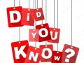 Did You Know That ??