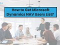 How to Get Microsoft Dynamics NAV Users List?