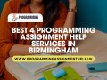 Best 4 Programming Assignment Help Services in Birmingham