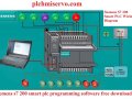 Siemens S7 200 Smart PLC Programming Software free download