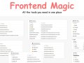Frontend Nirvana: Extensive list of frontend tools