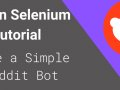 Python Selenium Tutorial 2021