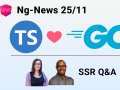 Ng-News 25/11: TypeScript’s Port to Go, Q&A on SSR