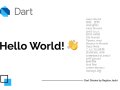 Hello World in Dart — Dart Diaries