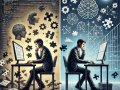 A Diferença Entre Escrever Código e Programar: Quando a Falta de Raciocínio se Torna um Obstáculo
