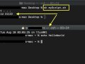 Writing a shell script to automate running multiple services/tasks in different terminals in macOS