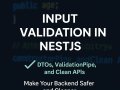 Validación de Datos de Entrada en NestJS