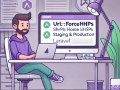 Force HTTPS URLs in Laravel