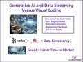 Why Generative AI and Data Streaming Are Replacing Visual Coding with Low-Code / No-Code Platforms