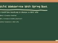 Mastering Restful Webservices: Part 8— Why Exception Handling is Crucial in REST APIs