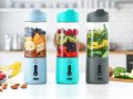techZulay Kitchen 18 oz Personal Blender: Portable USB Rechargeable Smoothie Maker
