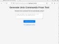 Generate Unix Commands From Text