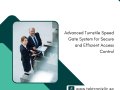 Biometric Identification Turnstile Speed Gates for Office Buildings in UAE