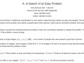 CodeForces - 1030A In Search of an Easy Problem Solution in C++