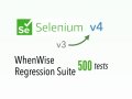 Upgrade 500 Selenium v3 tests to Selenium v4, Easy!