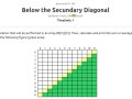 beecrowd 1186 Below the Secundary Diagonal Solution in C++