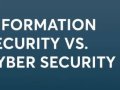 Information security vs cybersecurity: What is the difference?