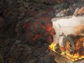 Spain's new volcano attracts visitors, destroys banana crops