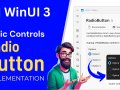 Radio Buttons in WINUI 3