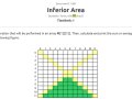 beecrowd 1188 Inferior Area Solution in C++