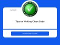 Tips on Writing Clean Code