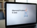 What is the diamond problem in Java, and how does it handle it?