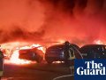 Italian police increase security at Tesla dealerships after 17 cars destroyed in Rome fire