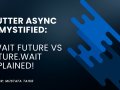 Flutter Async Demystified: await Future vs Future.wait Explained!
