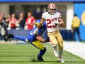 Live updates: McCaffrey TD pass helps 49ers tie it up with Rams
