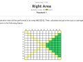 beecrowd 1190 Right Area Solution in C++