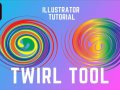 Twirl Tool in Adobe Illustrator: A Guide with Examples