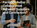How does PIM facilitate better collaboration between suppliers and contractors?