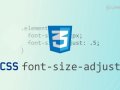 How To Auto Adjust Your Font Size With CSS font-size-adjust?