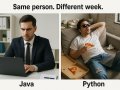 I Used Python for a Full Week Instead of Java — This Is What Happened