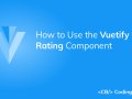 How to Use the Vuetify Rating Component