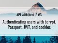 API with NestJS #3. Authenticating users with bcrypt, Passport, JWT, and cookies