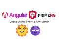 Dark theme switch in Angular with PrimeNG 18 and Tailwind