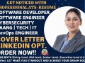 I will write software developer, software engineer, tech, cybersecurity, faang resume