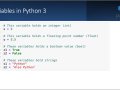 Introduction to the Basics of Python 3-Part 2