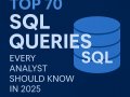 Top 70 SQL Queries Every Analyst Should Know in 2025