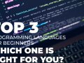 TOP 3 Programming Languages for Beginners: Which One is Right for You?
