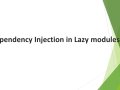 Angular Dependency Injection in Lazy Modules