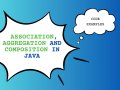 Understanding the Difference between Association, Aggregation and Composition in Java