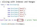 The hat (^) and range (..) operators in C#