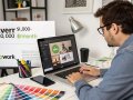 The Ultimate Guide to Freelance Graphic Design on Fiverr & Upwork – Earn $1,000–$10,000+/Month