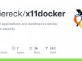 Run GUI applications and desktops in Docker