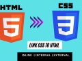 how to link css to html | link css to html